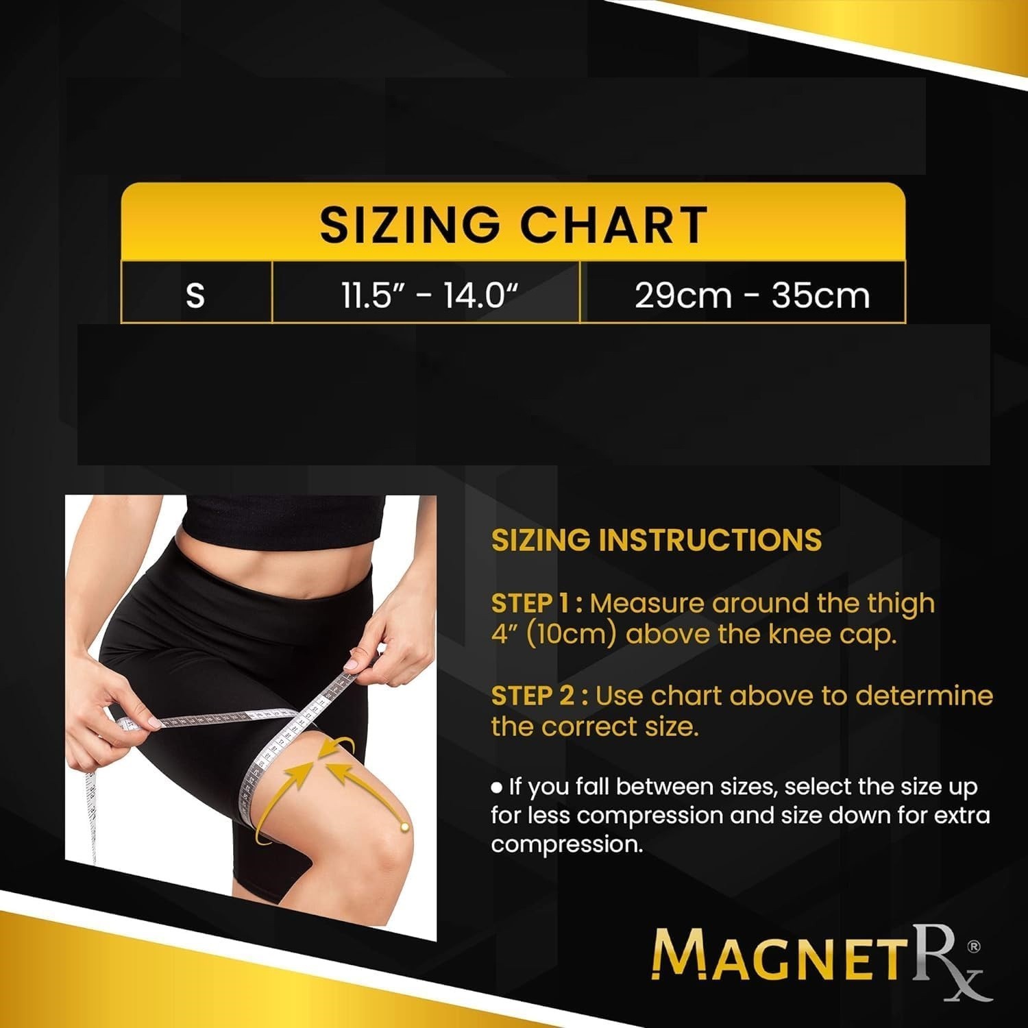 Magnetic Therapy Knee Compression Sleeves (Pair) Small | Knee Brace Support Pain