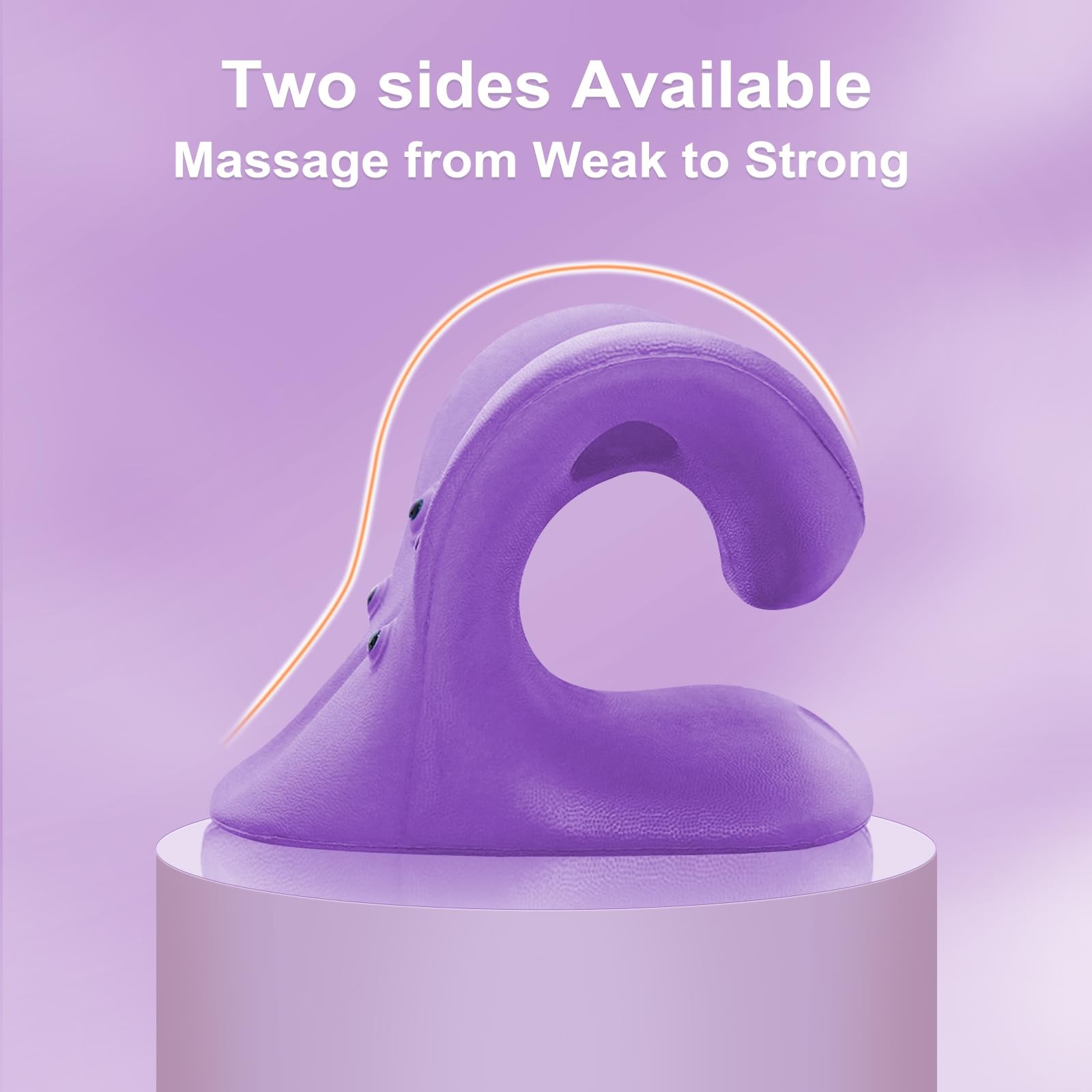 Neck Stretcher Cervical Traction Neck and Shoulder Relaxer Chiropractic Pillow
