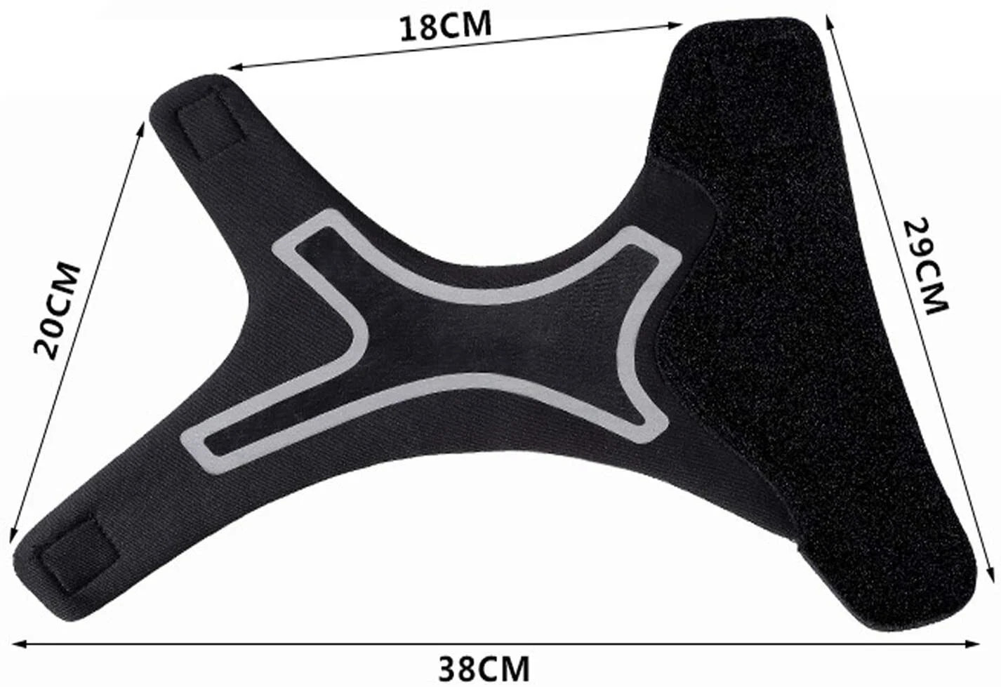 Ankle Support Brace, 1 Pair Adjustable Breathable Neoprene Sleeve Compression S