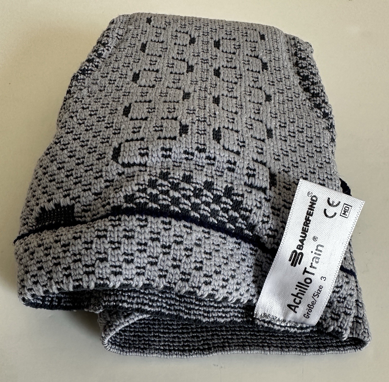 Bauerfeind AchilloTrain Achilles Tendon Support Size 3, Color Titan