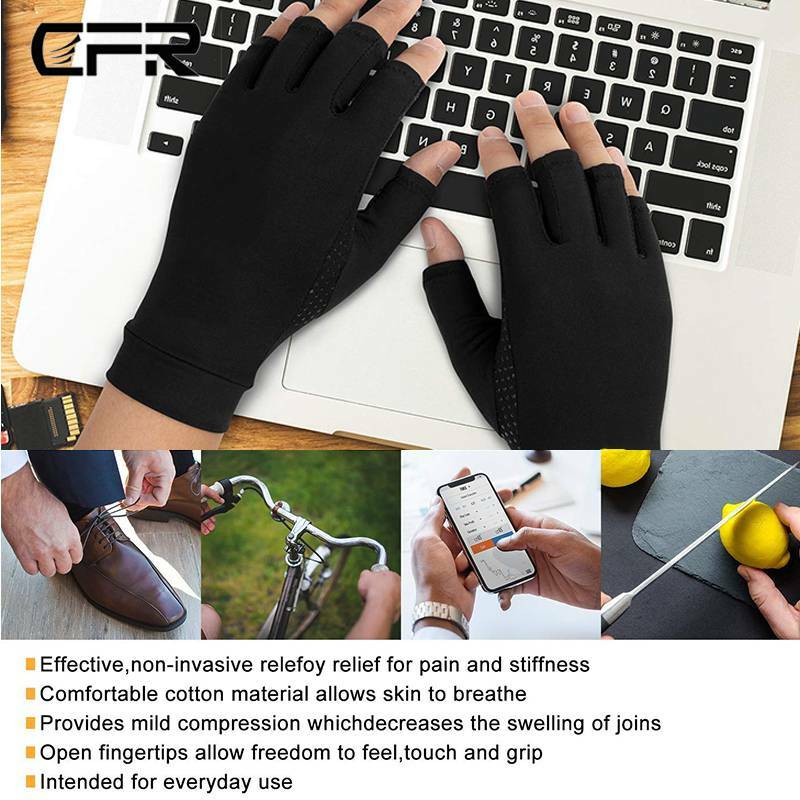 Cooper Anti Arthritis Gloves Wrist Hand Health Compression Therapy Rheumatoid