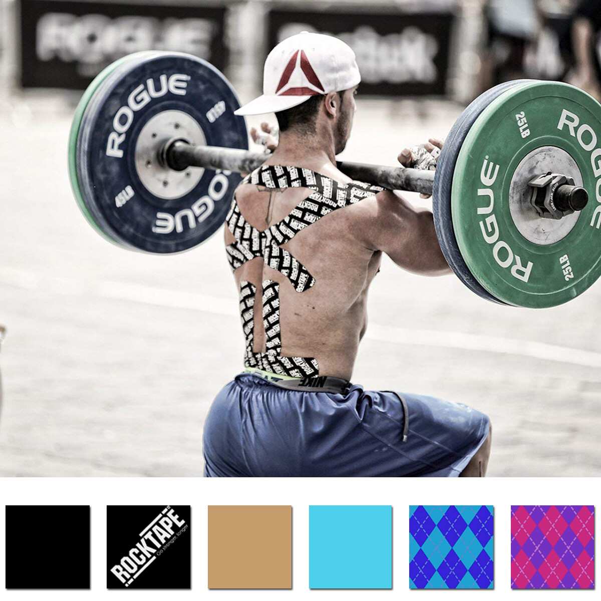 RockTape 2″ Active Recovery Kinesiology Tape