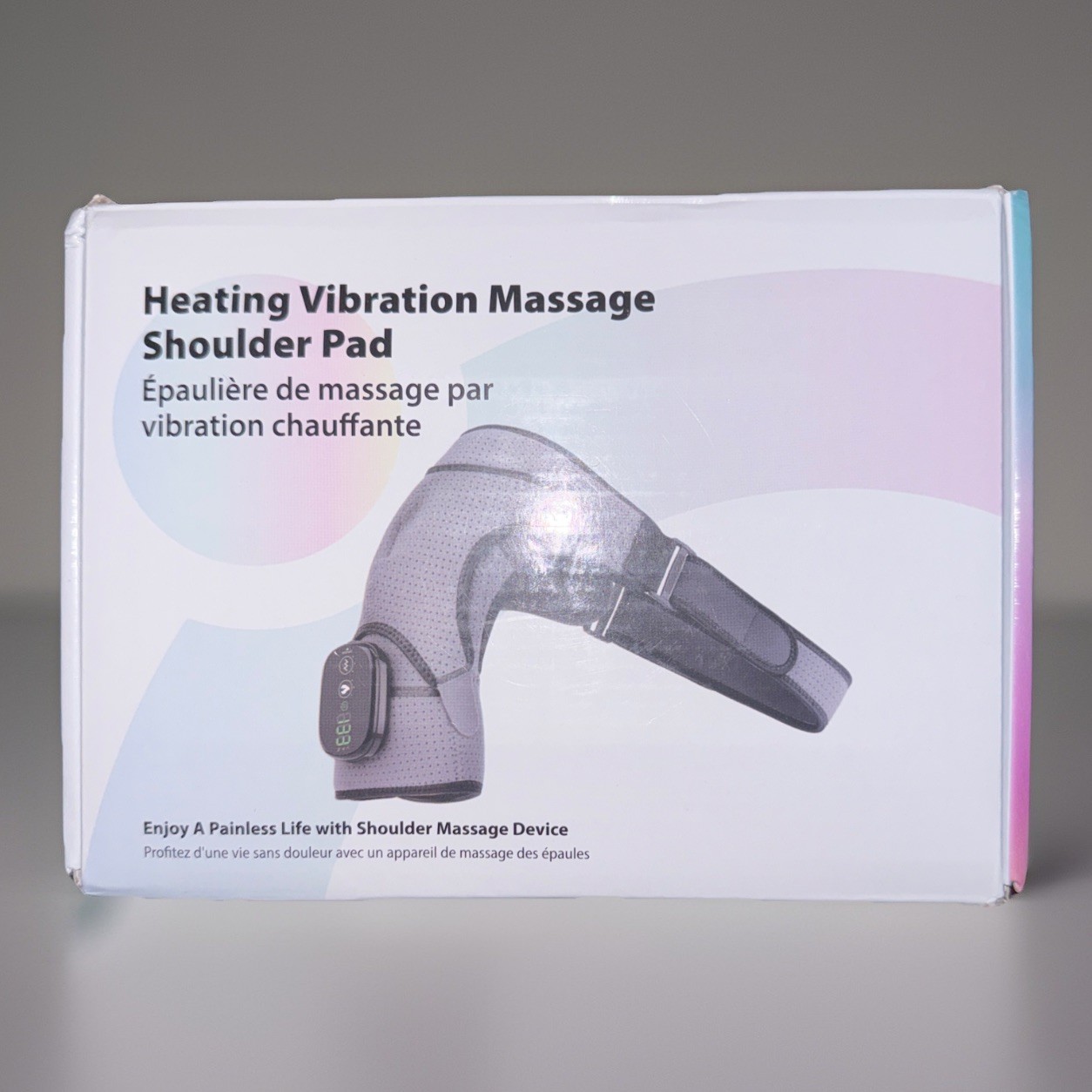 Cordless Portable Shoulder Heating Pad Massager, Heating Vibration Shoulder …