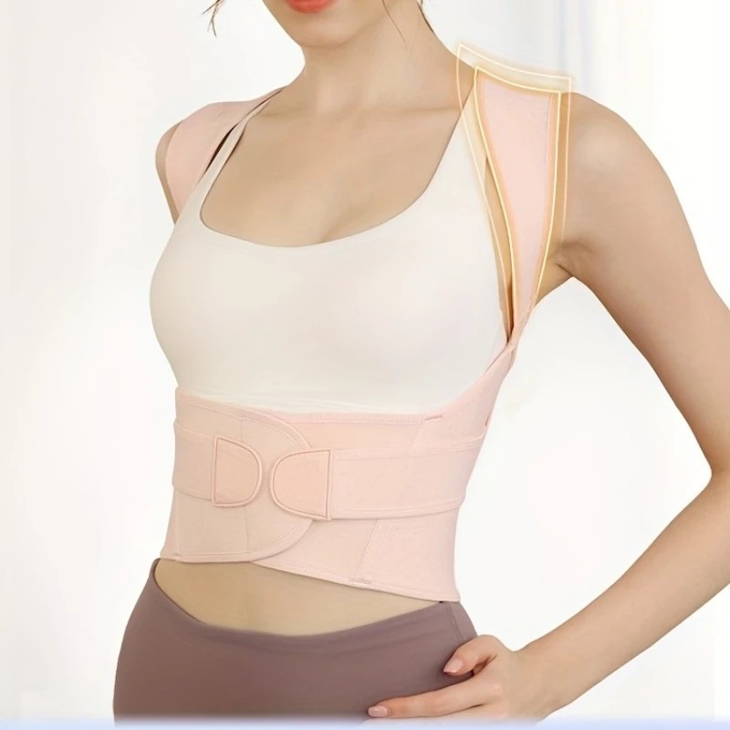 Posture Corrector Support Magnetic Back Shoulder Brace Belt Band For Men Women