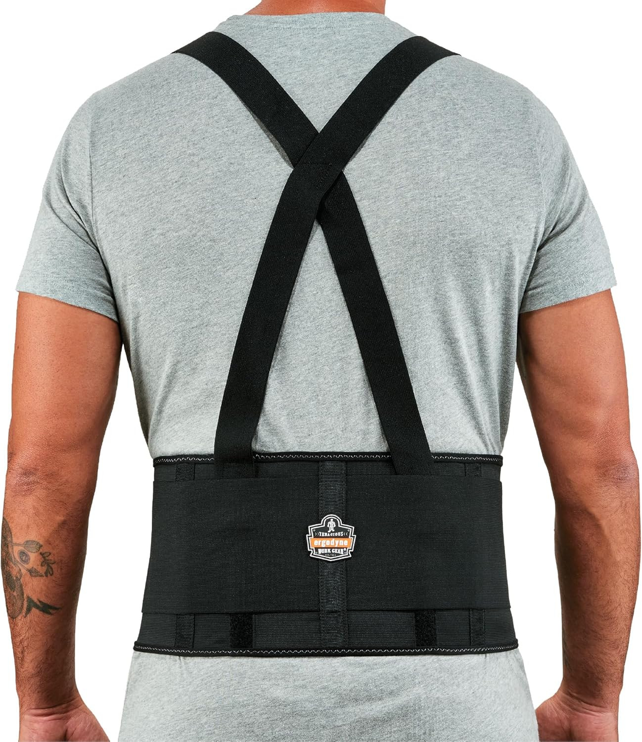 Faja lumbar Proflex 1650, 7.5″ elástica, ajustable, tirantes removibles, talla L