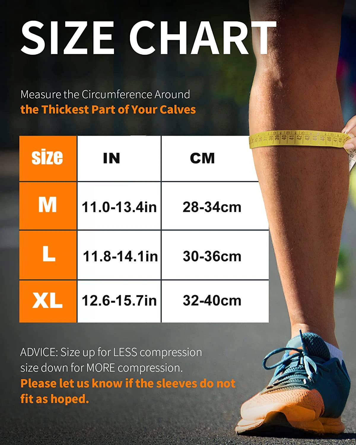 1Pcs Sport Compression Calf Sleeves Leg Compression Sock Runners Shin Splint Var