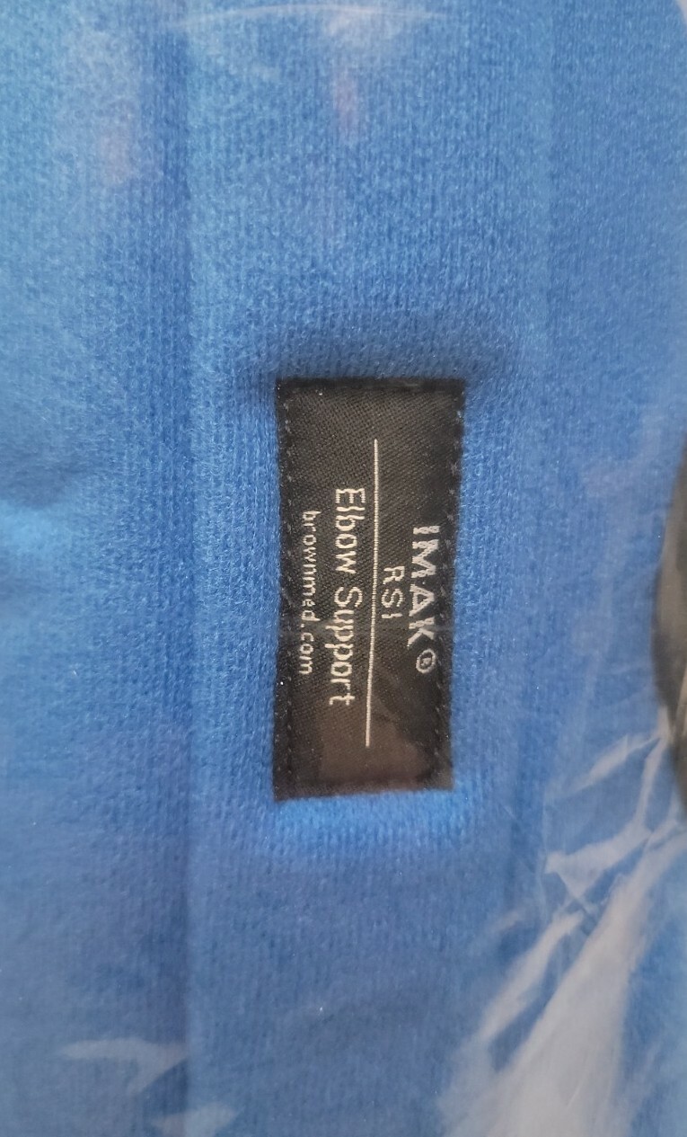 IMAK RSI Elbow Support X-Large, Hook & Loop, Super Soft.