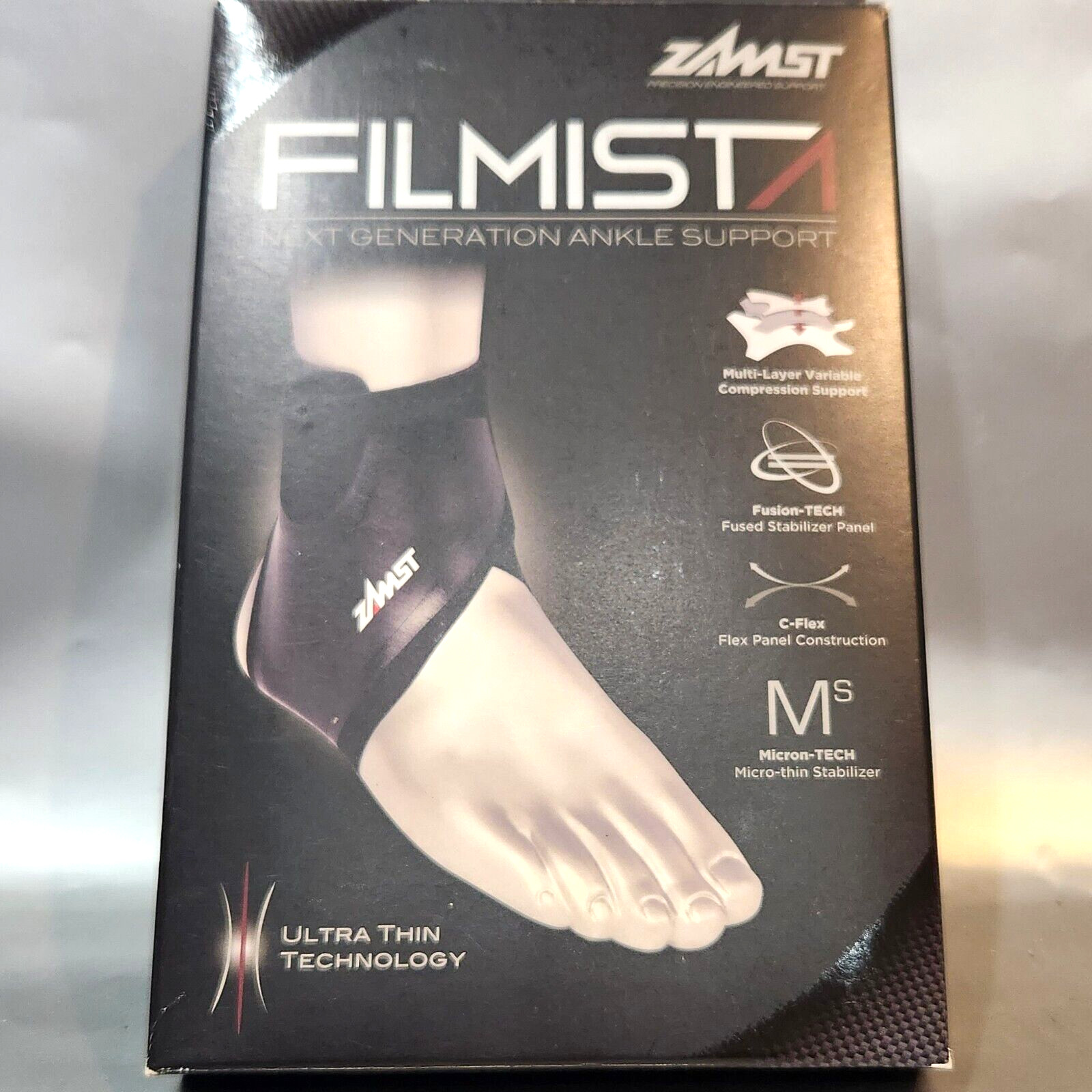 ZAMST Filmista Ankle XL Extra Large Right 470204 Soccer Ultrathin Support Japan
