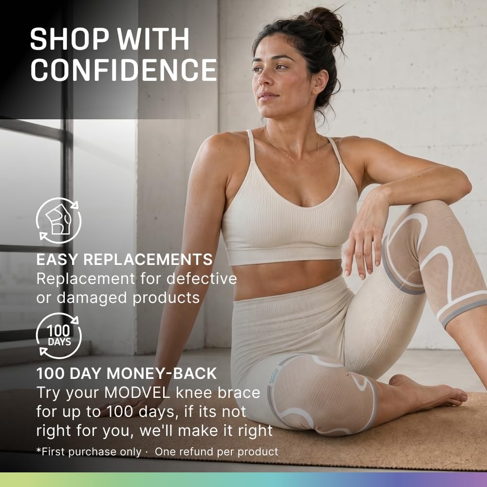Modvel Knee Brace Nude XX-Large Set A 2 Pack