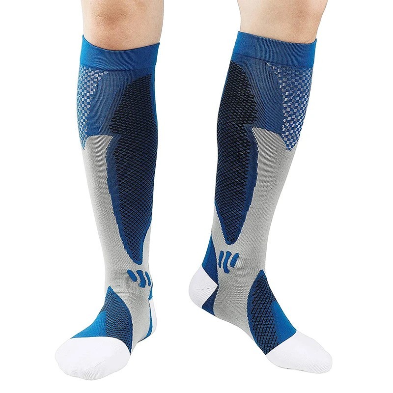 30-40 mmHg Compression Socks – Knee High Support for Running & Sports