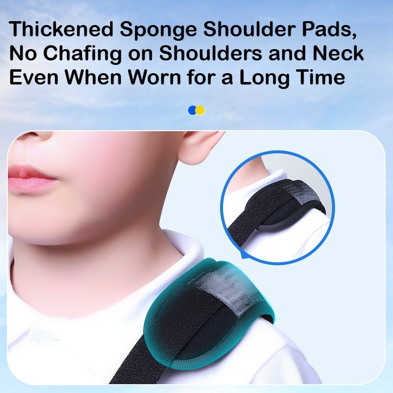 Pectus Carinatum Brace Adjustable Buckle Pigeon Chest Support Corset For Child