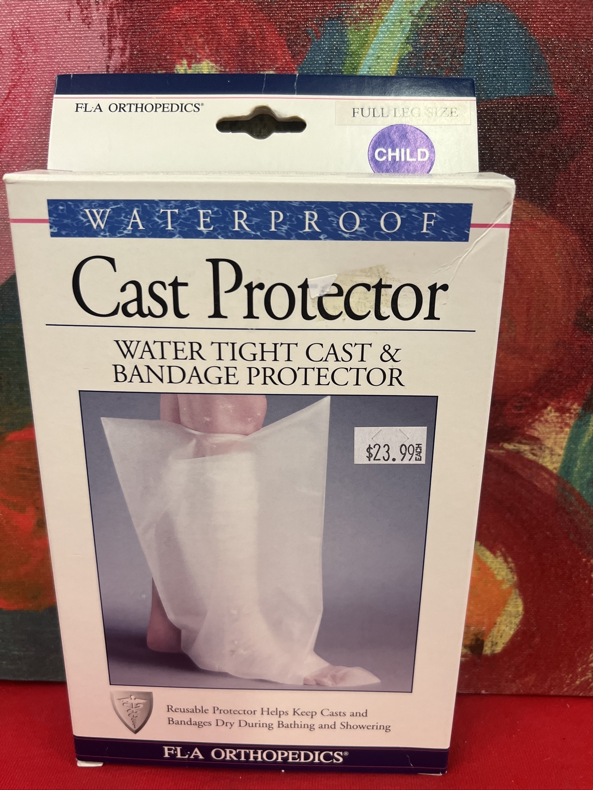 FLA Cast Protector Full Leg Child Size New In Box