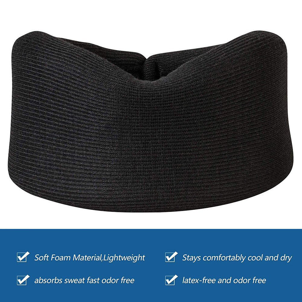 Neck Brace Cervical Support Color Adjustable Traction Firm Foam Pain Relief Soft
