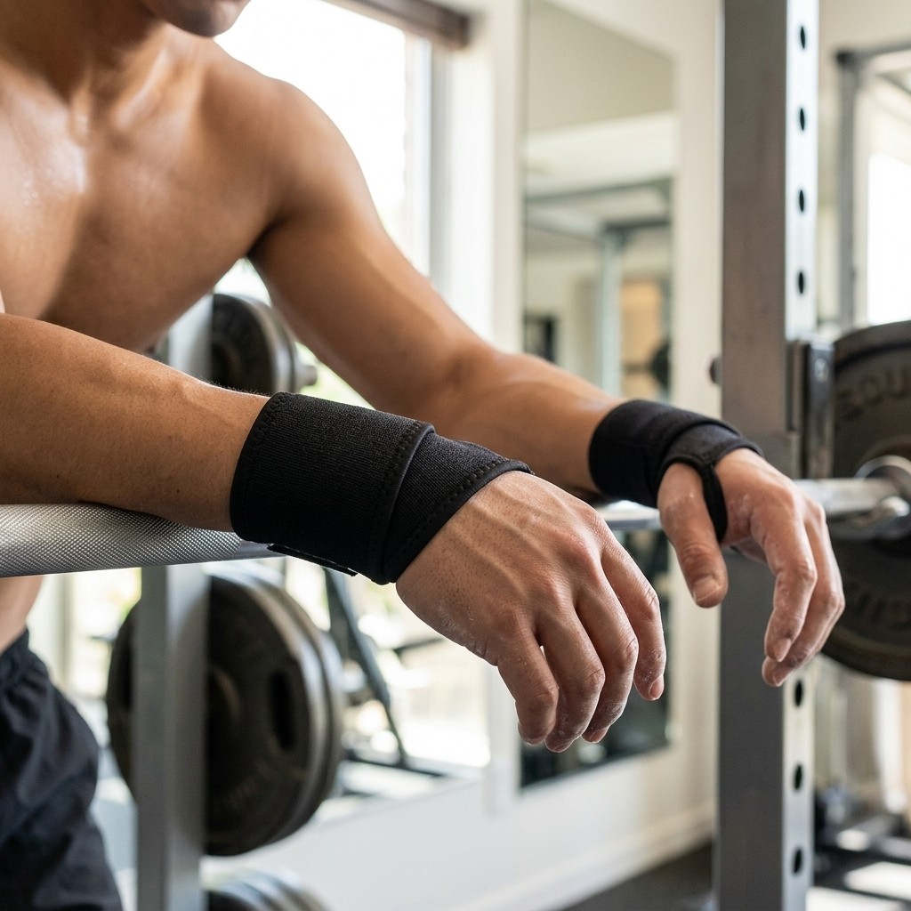 3Pairs Adjustable Wrist Braces, Compression Wrist Wraps for Gym & Sports