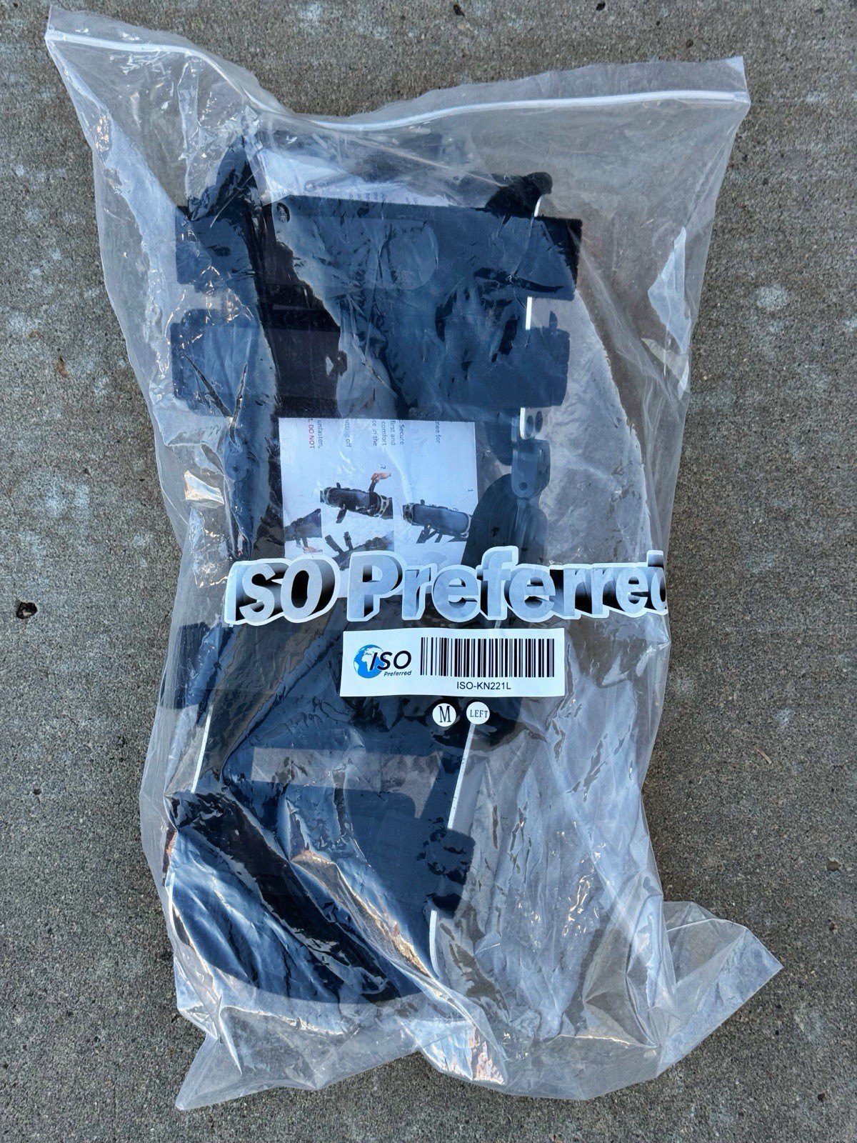 ISO Preferred OA Dual Upright ROM Hinge Knee Brace Post-Op Ligament M/LT