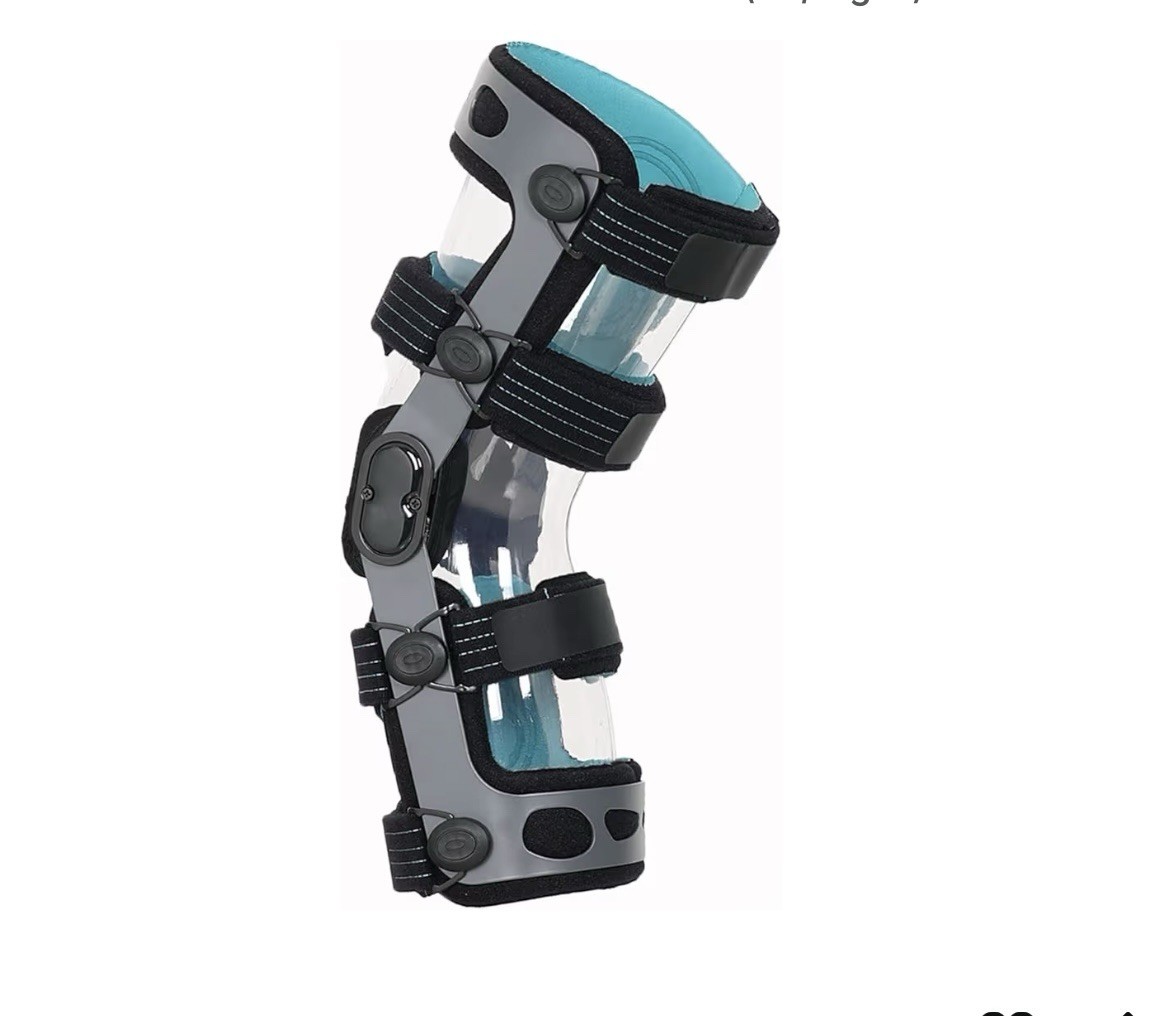 Komzer ACL Knee Brace XL Right Functional Ligament Support Stabilizers