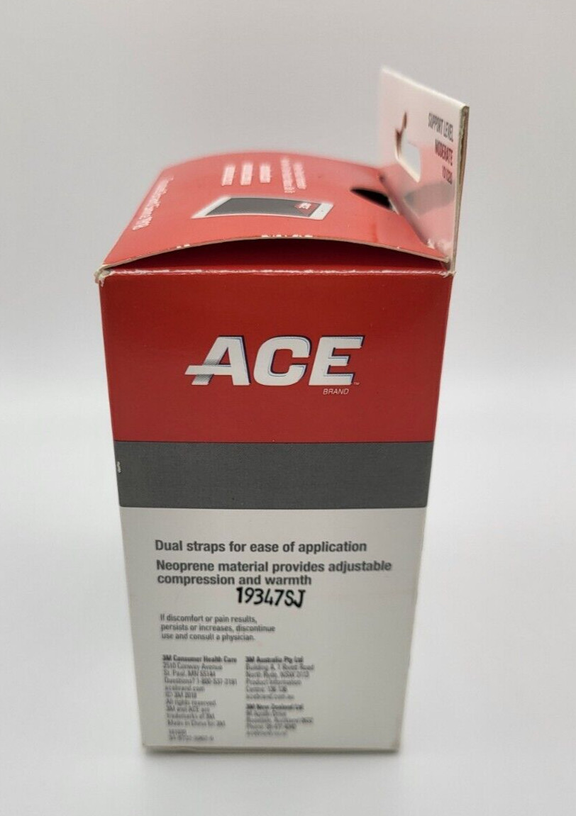 ACE Compression Adjustable Ankle Support Neoprene Left or Right Foot New in Box