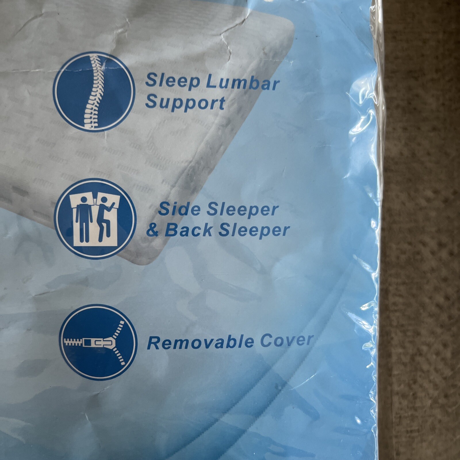 ComfiLife Sleep Lumbar Support Pillow for Back Pain Relief