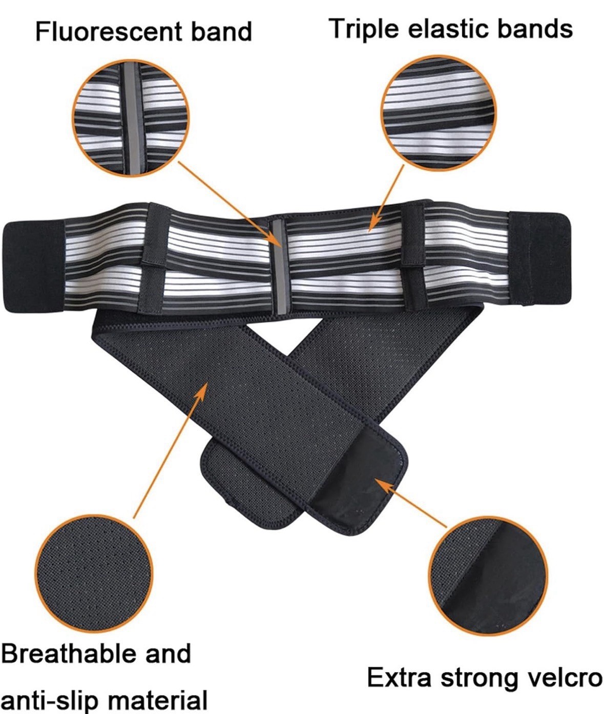 Paskyee Sciatica Belt, Sacroiliac Hip Band for Men Women Regular