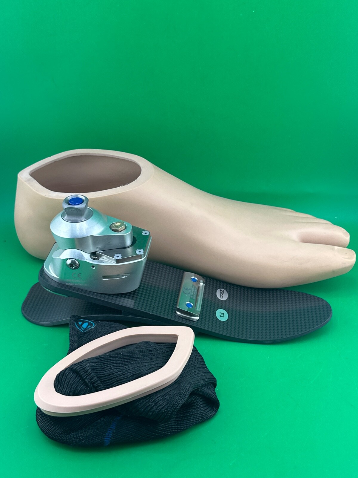 College Park Odyssey K3 size 29cm left prosthetic foot. Excellent condition