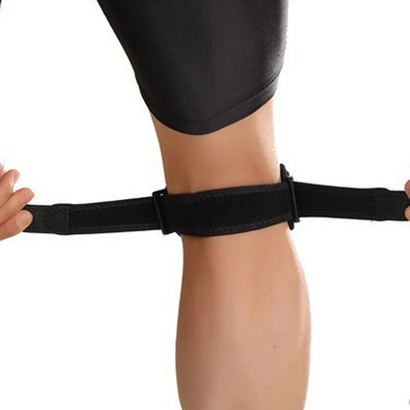 Comfortable Knee Patella Stabilizer Strap Running, Hiking, Soccer, Basketball