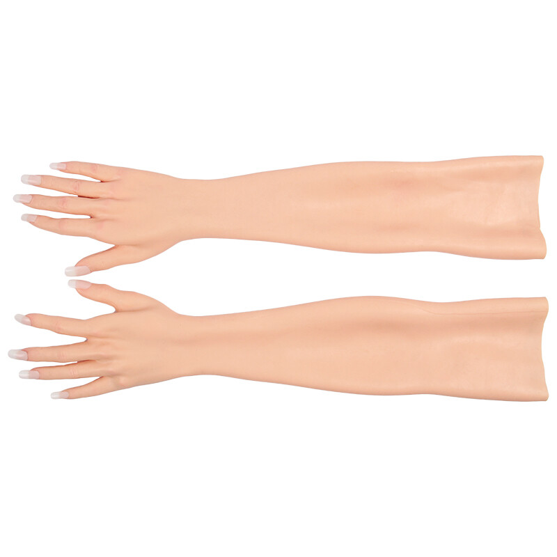 KnowU Silicone Hand Sleeve Highly Simulated Skin Cover Scars Jewelry Display