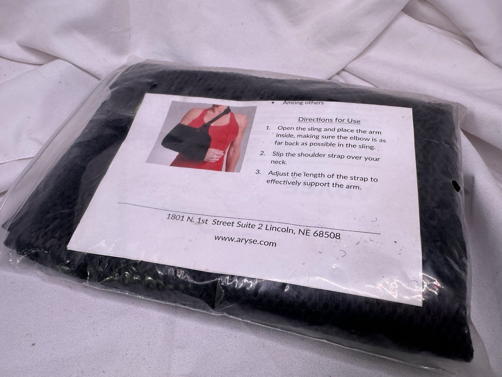 Mesh Arm Shoulder Sling – Medical Shoulder Immobilizer for Shower – Adjustabl…