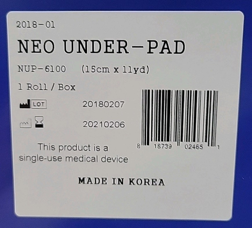 Biomed Lab Neo Under-Pad 6 Inch x 11 Yards Orthopedic Under-pad For Casting