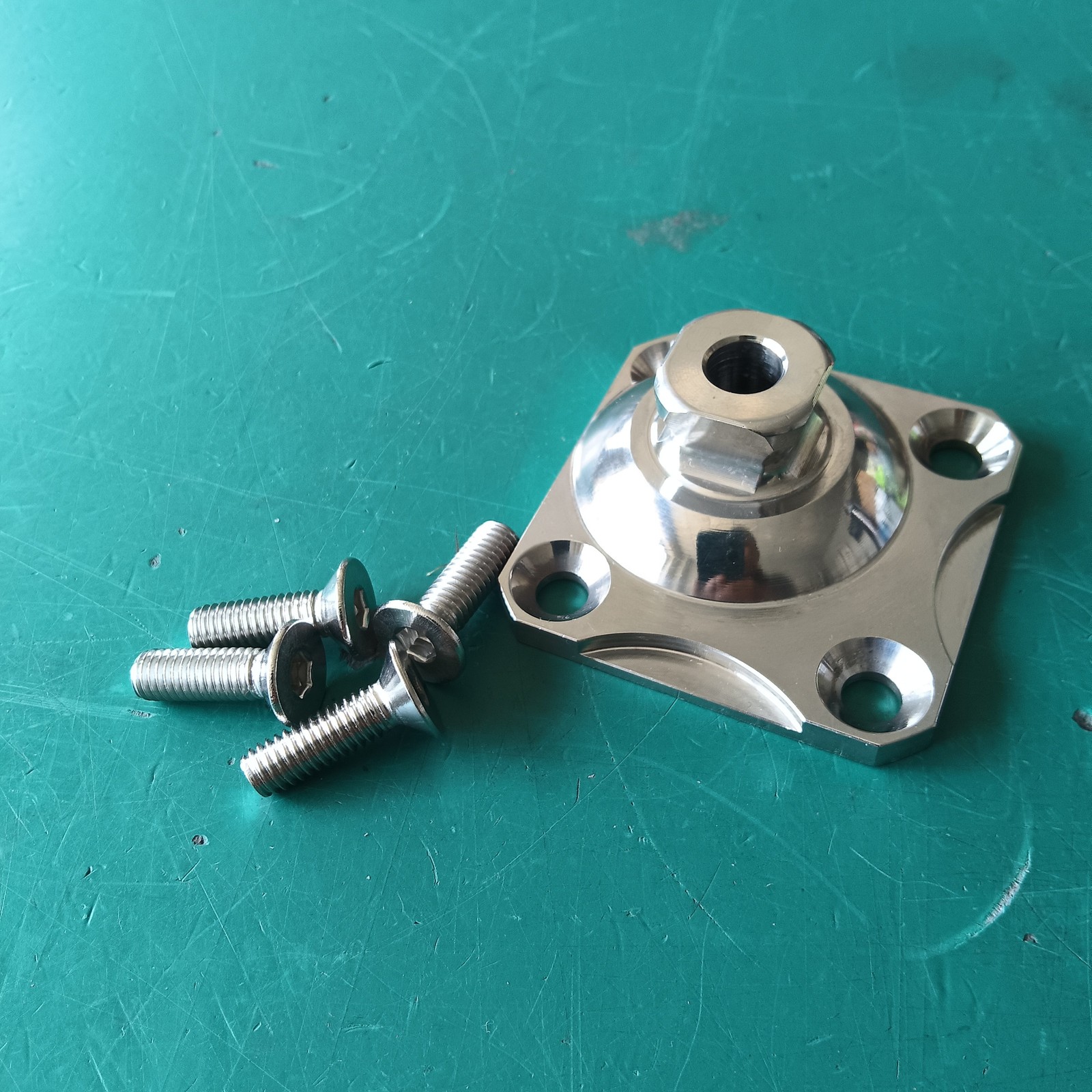 Prosthetic 45 Degree Offset Adapter Plate Stainless Steel Alignment 100kg