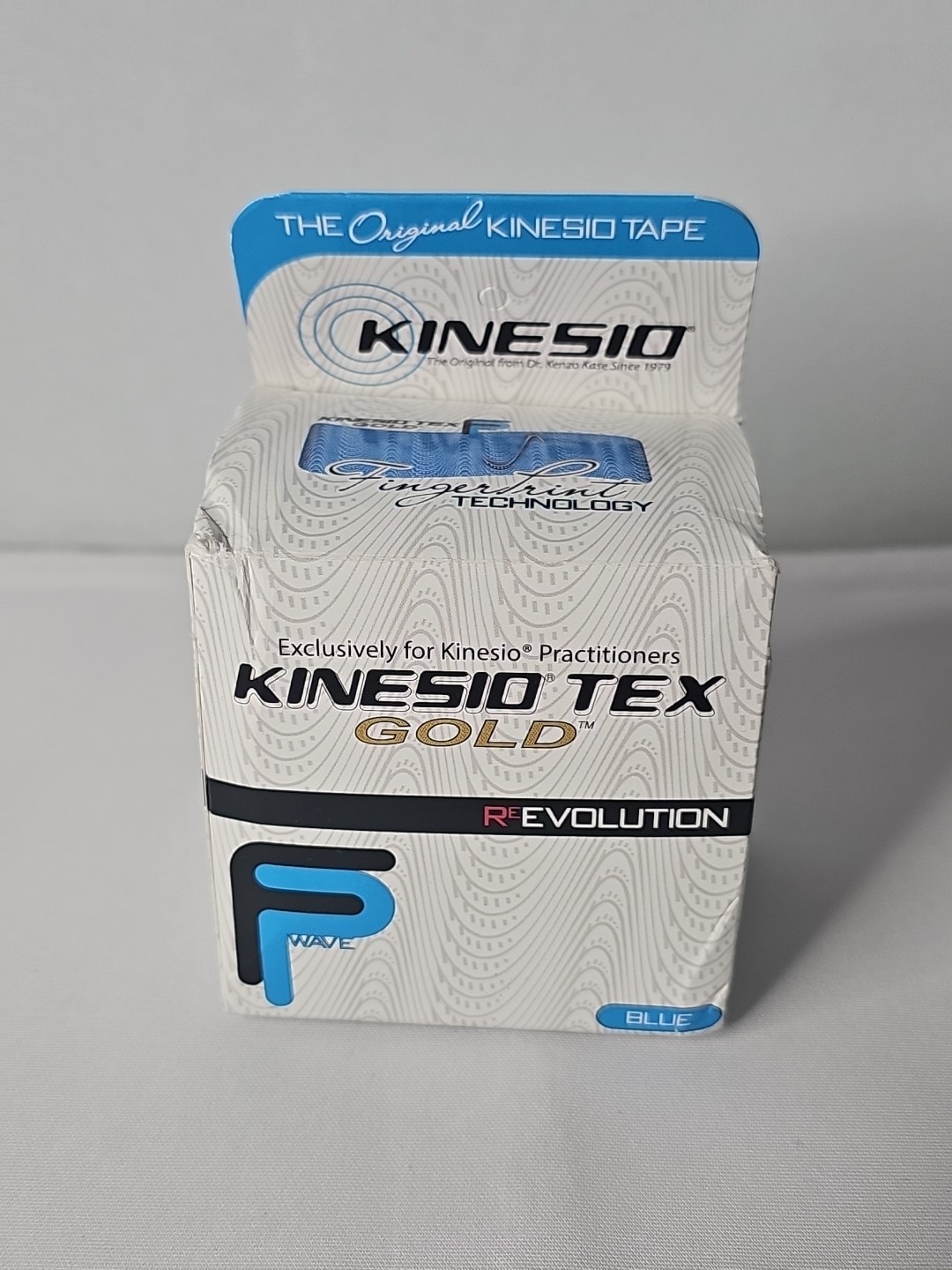 Kinesio Tex Gold 1 Blue Tape, Roll 2″ X 16.4′ Patented Nano-touch Technology NIB
