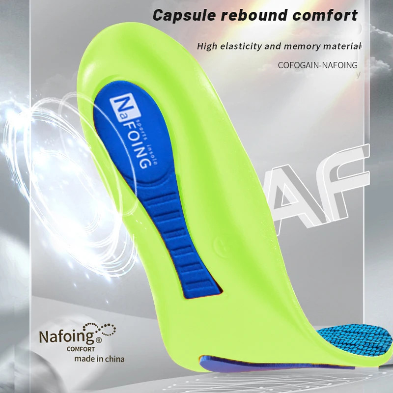 Orthopedic Insoles for Feet Sport Shock-absorbing Insole for Shoes Arch Support