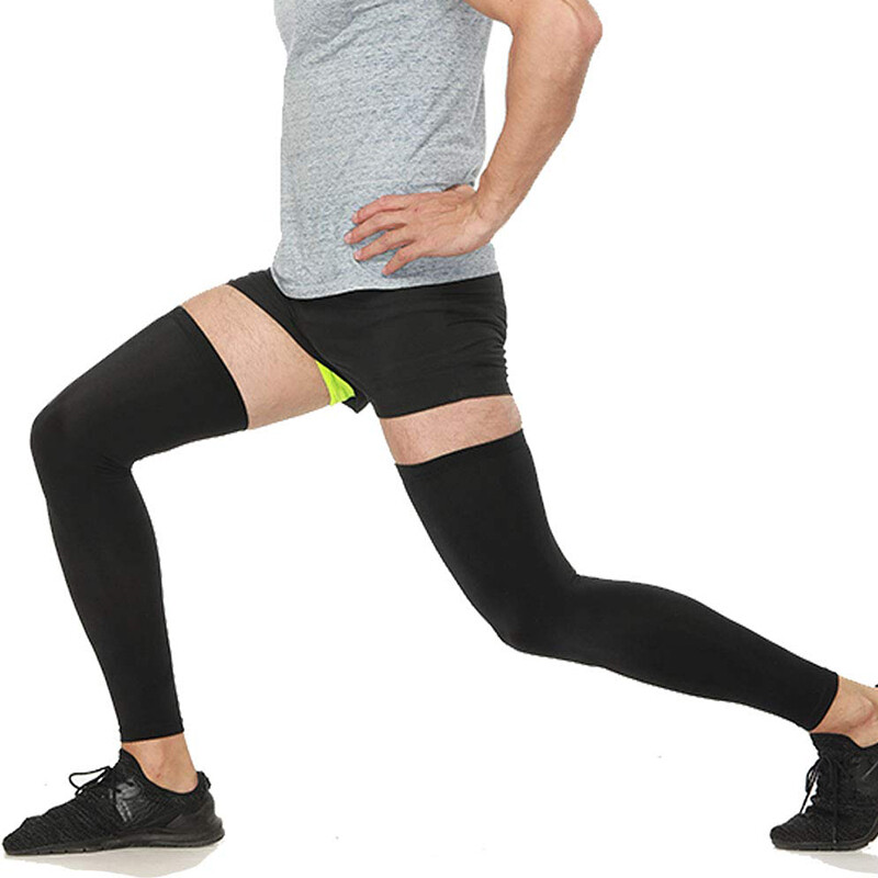Thigh High Compression Sleeve Brace Calf Leg Support Knee Stockings Men Women