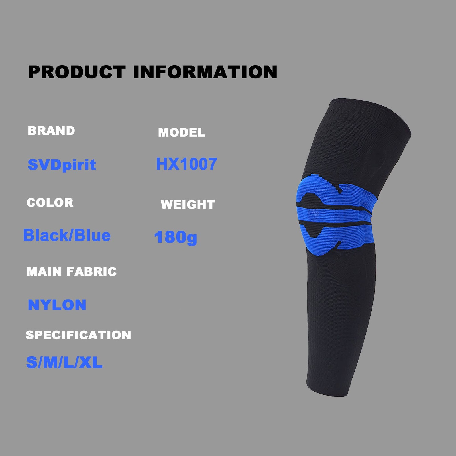 Professional Knee Brace Compression Sleeves(1pc) Full Leg Sleeves For Men Wom…