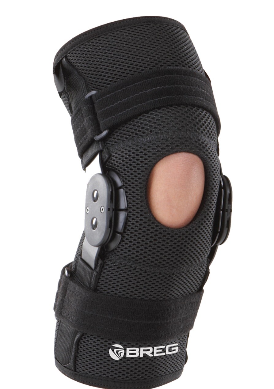 Breg Shortrunner Airmesh Sleeve Open Front & Back Brace LEFT or RIGHT XS 21751
