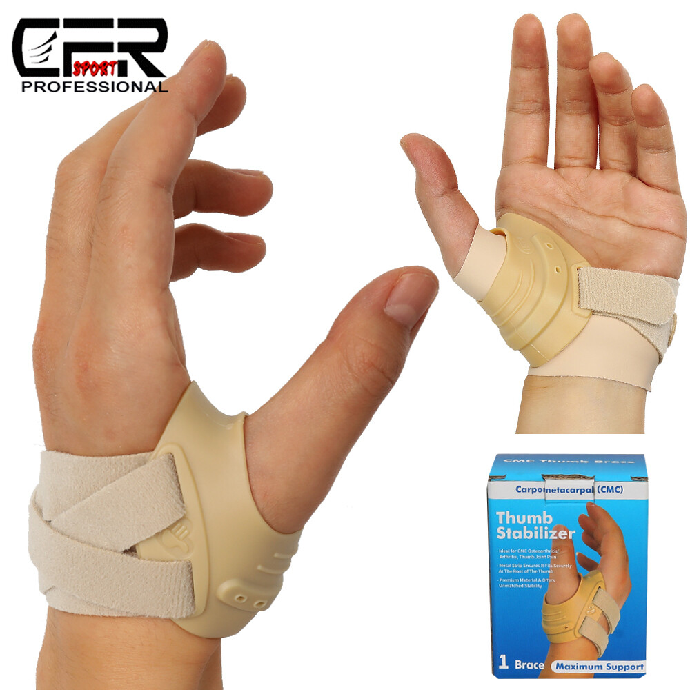 Thumb Support Wrist Brace CMC Joint Pain Relief Thumb Spica Splint Arthritis CFR