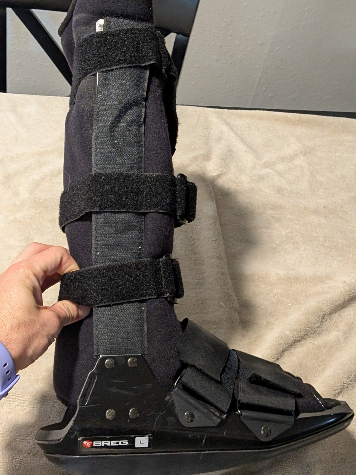 BREG (Medical Walking Boot) “High Top Foot or Ankle Surgery Brace” Size L