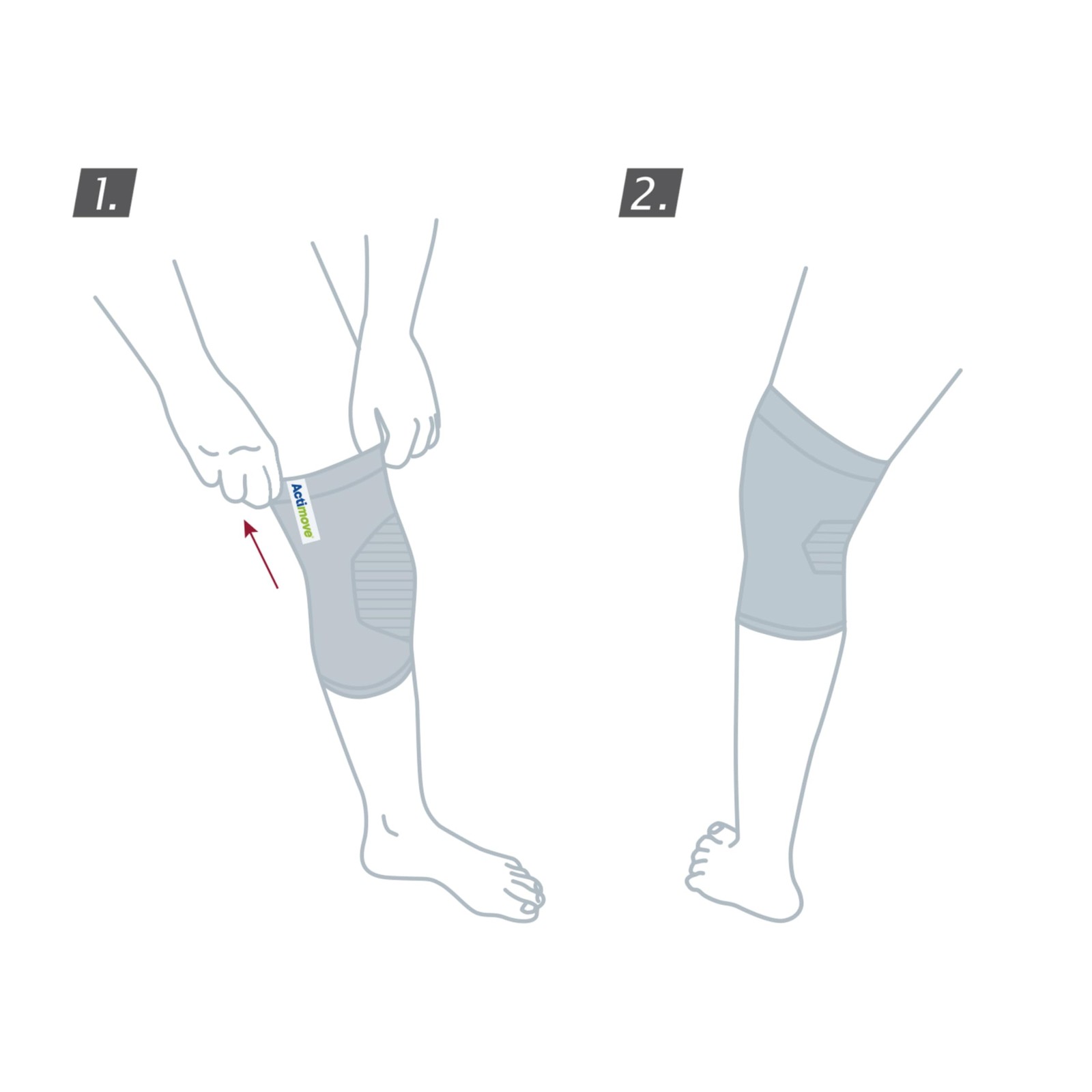 Everyday Supports Mild Knee Support – Mild Support, Lightweight, Easy to Appl…