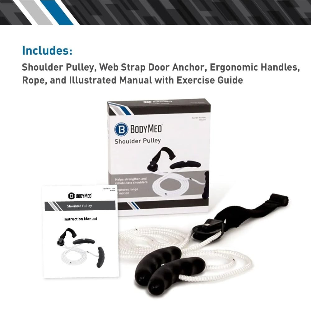 Shoulder Pulley Rehab System – Over-The-Door Physical Therapy Equipment for Exer