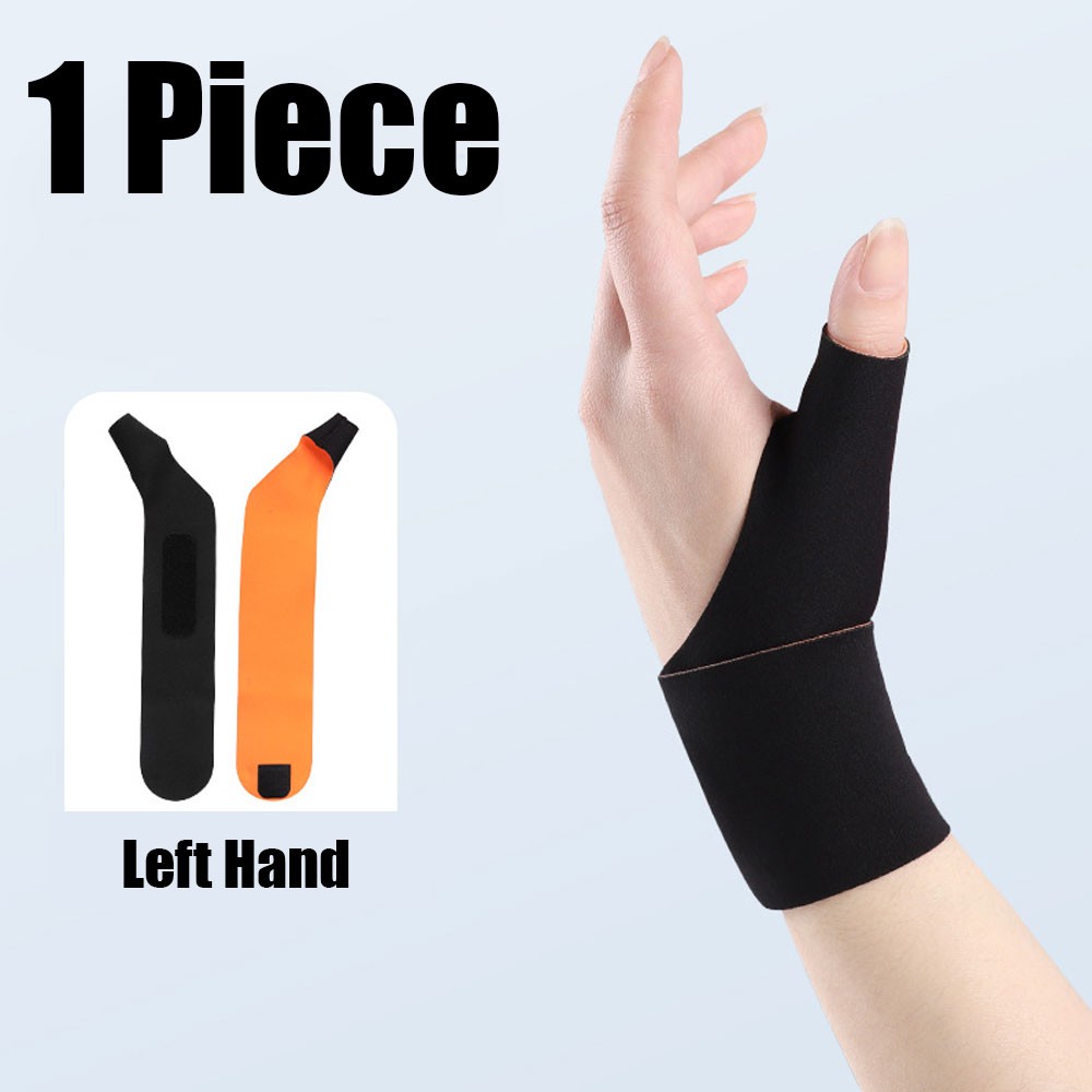 Left/Right Thumb Wrist Support Brace Carpal Tunnel Sprain Splint Arthritis Black