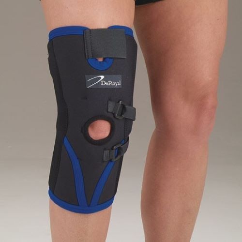 DeRoyal knee support Full Length- Left -Patella Stabilizer-DIFFERENT SIZE