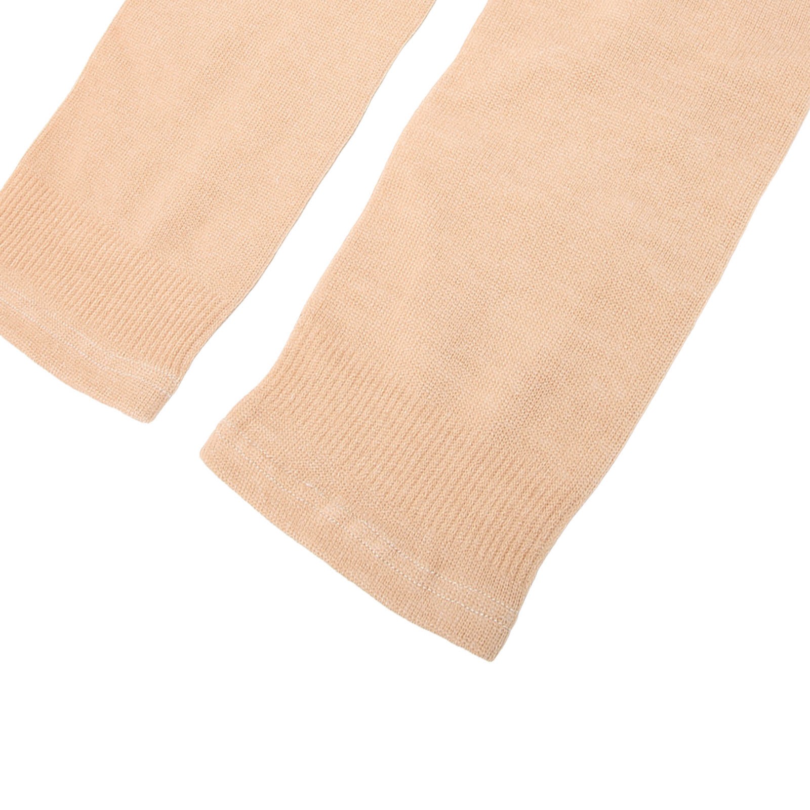 2Pcs Knee Brace Sleeve Comfortable Thin Stretchy Soft Skin Color Knee Protec NY