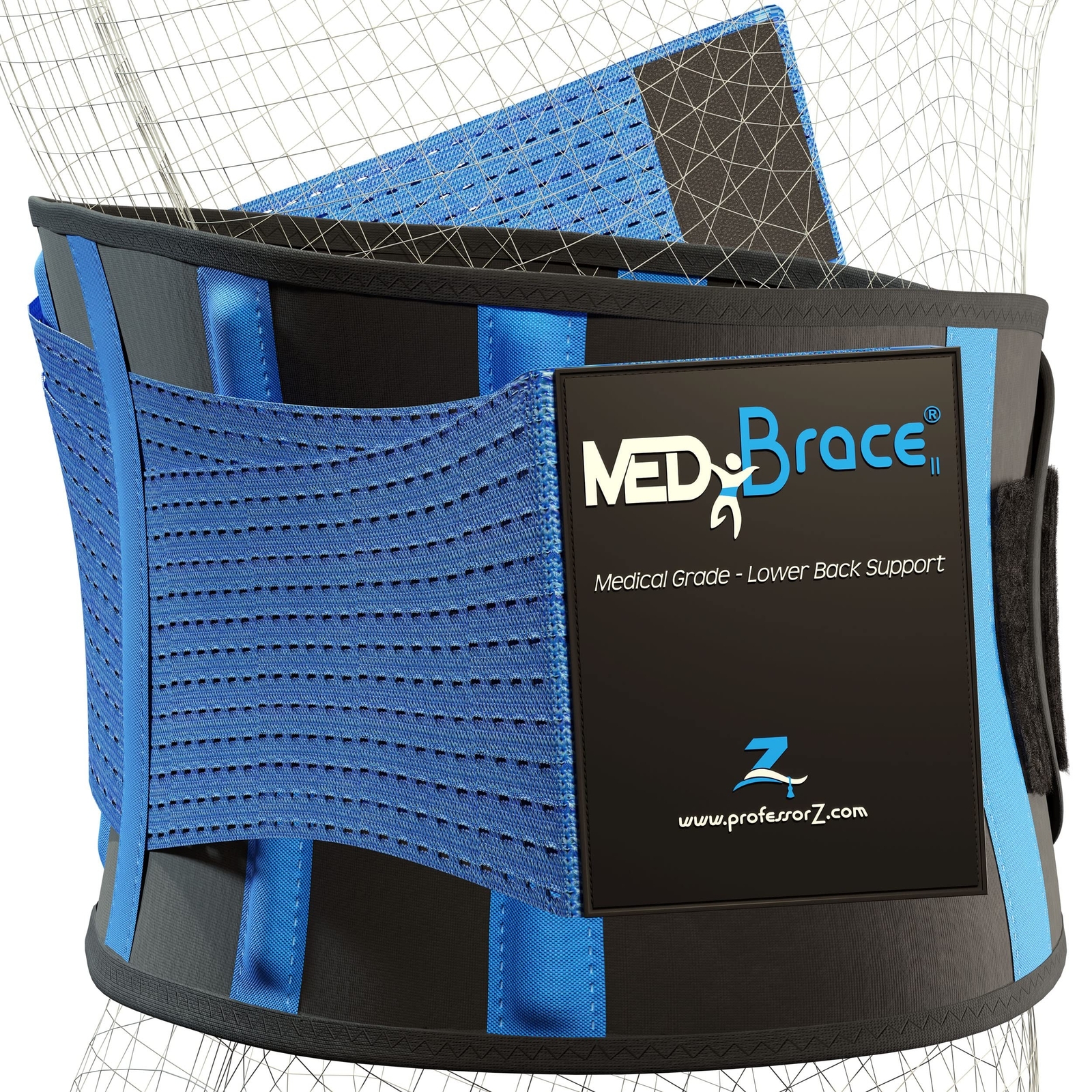 Back Brace Support Belt for Lower Lumbar Pain Relief for Men and Women – Medi…