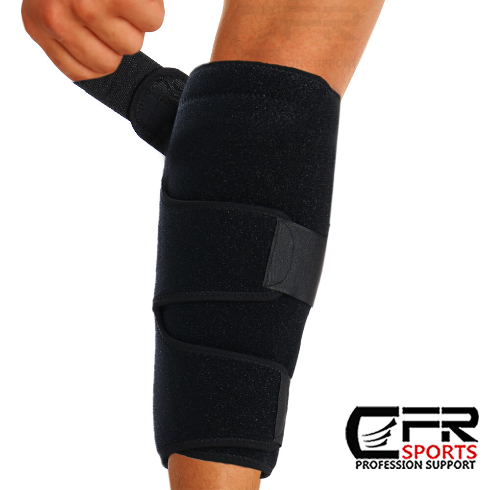 Calf Support Brace Adjustable Shin Splint Compression Calf Wrap Muscle Swelling