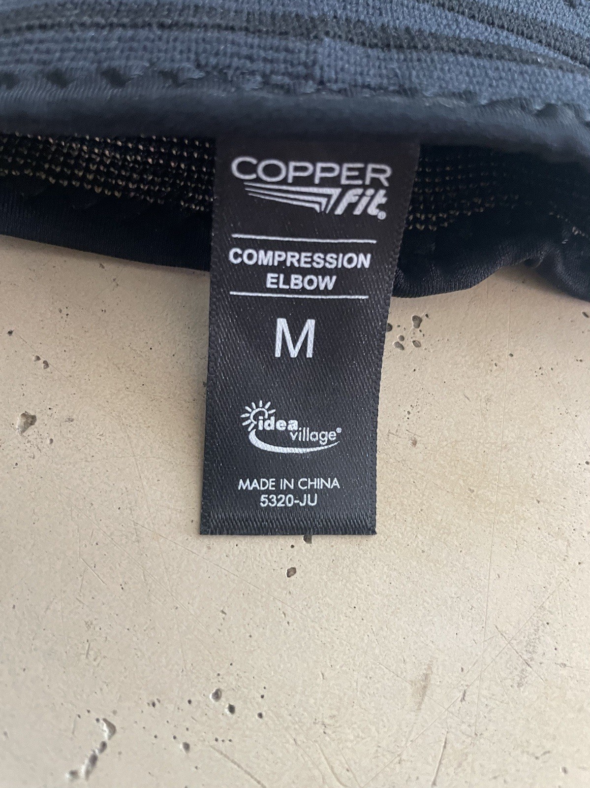Copper Fit Elite elbow Compression Sleeve/ Never Used /copper Infused Fabrics