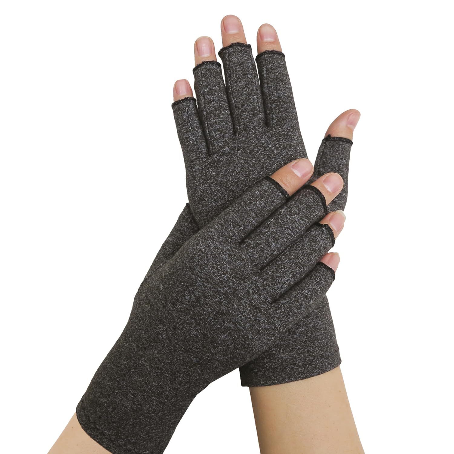 Doctor Developed Compression Gloves for Women and Men/Open-Finger Arthritis G…