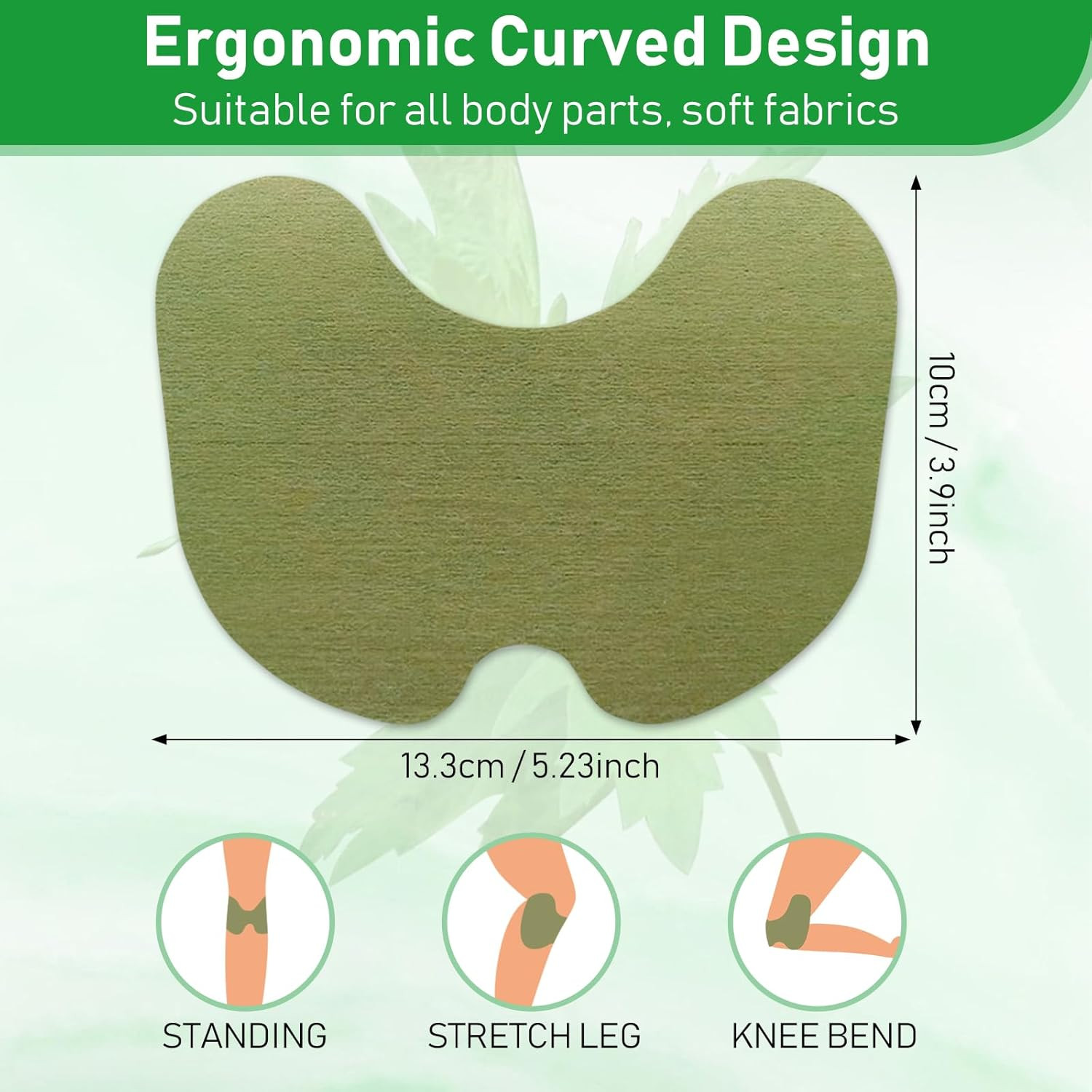 14 Pcs Knee Patches, Natural Knee Patch for Bone on Bone, for Back, Neck, Should