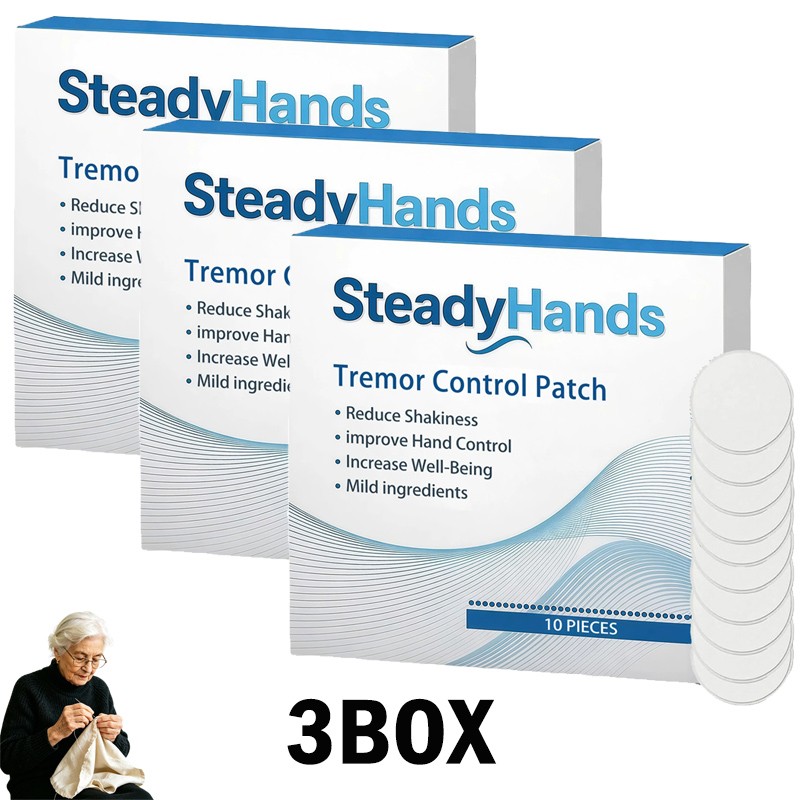Hands Tremor Control Patch, Steady Steadyhands Control Patch – Hand Stabilizer