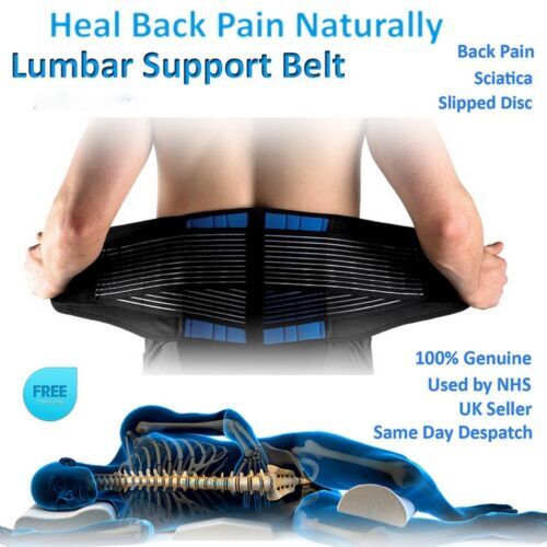 Adjustable Lumbar Lower Back Support Compression Belt for Sciatica SI Joint
