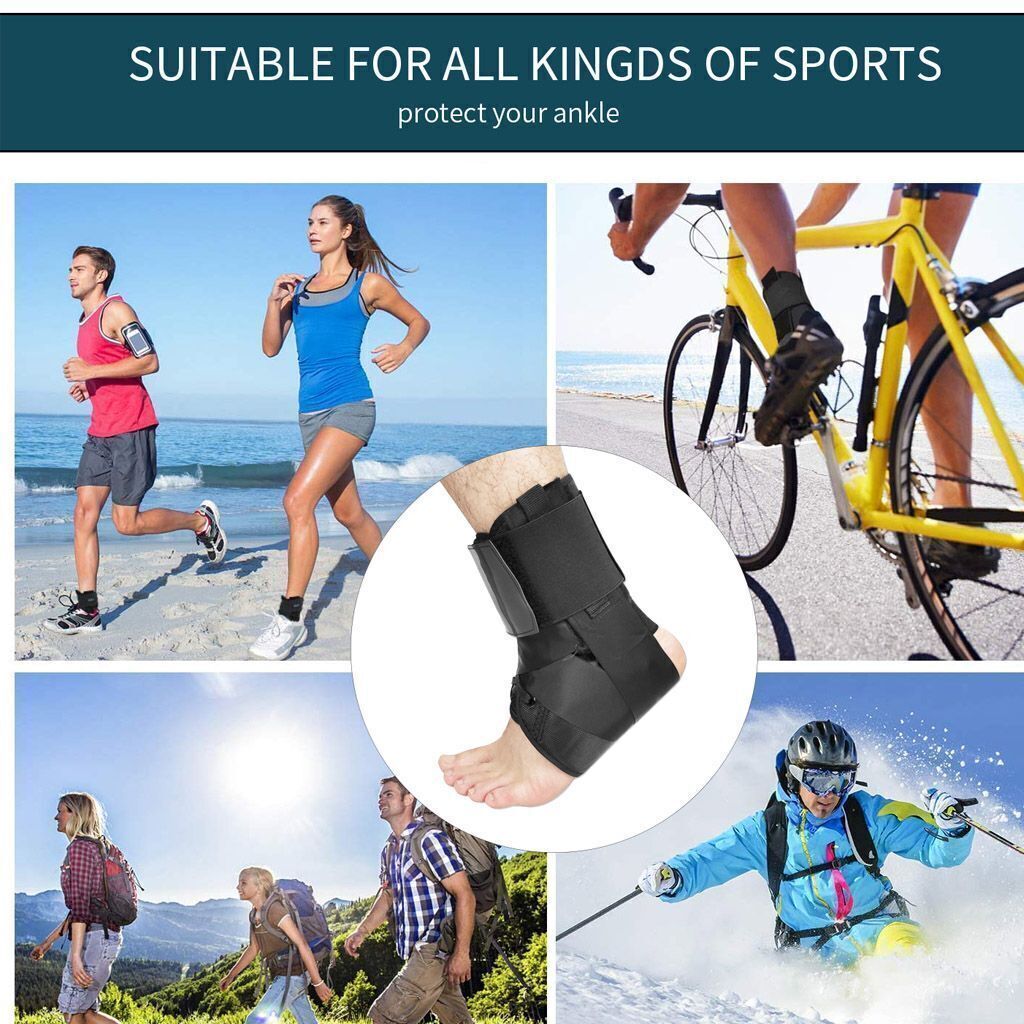 Plantar Fasciitis Night Splint Adjustable Foot Drop Ankle Brace Support Toe Pain