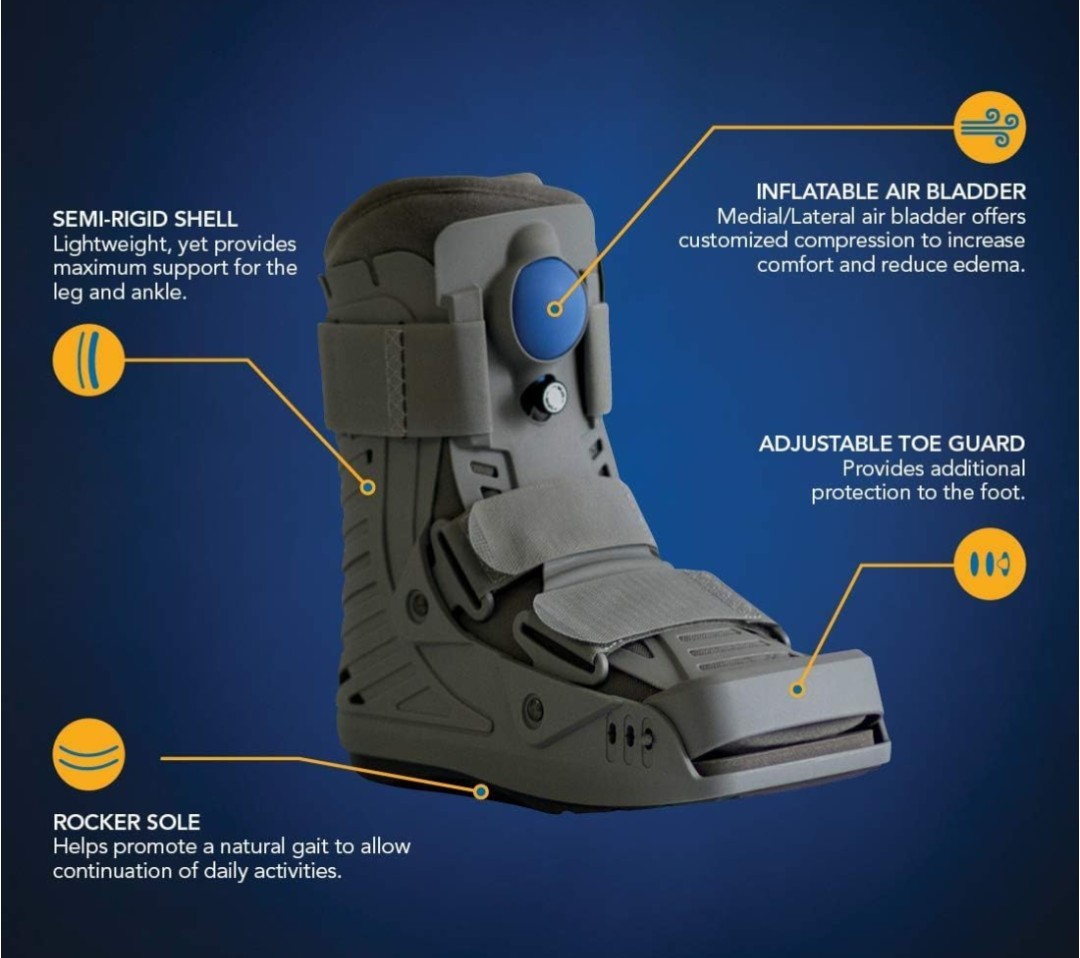United Ortho USA16117 360 Air Walker Ankle Fracture Boot, Large, Floor Model